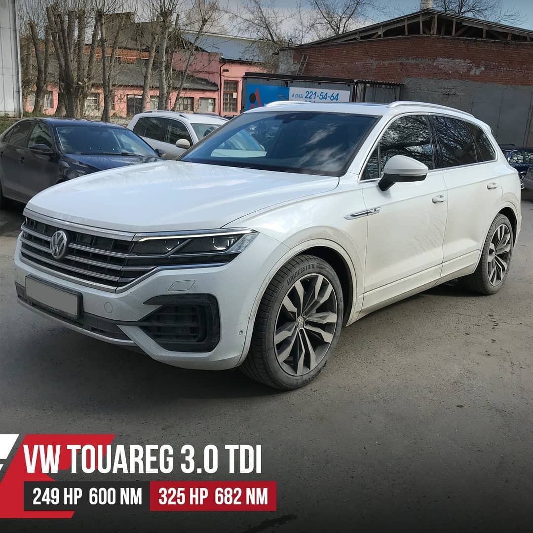 Чип тюнинг VW Touareg CR 3.0TDI